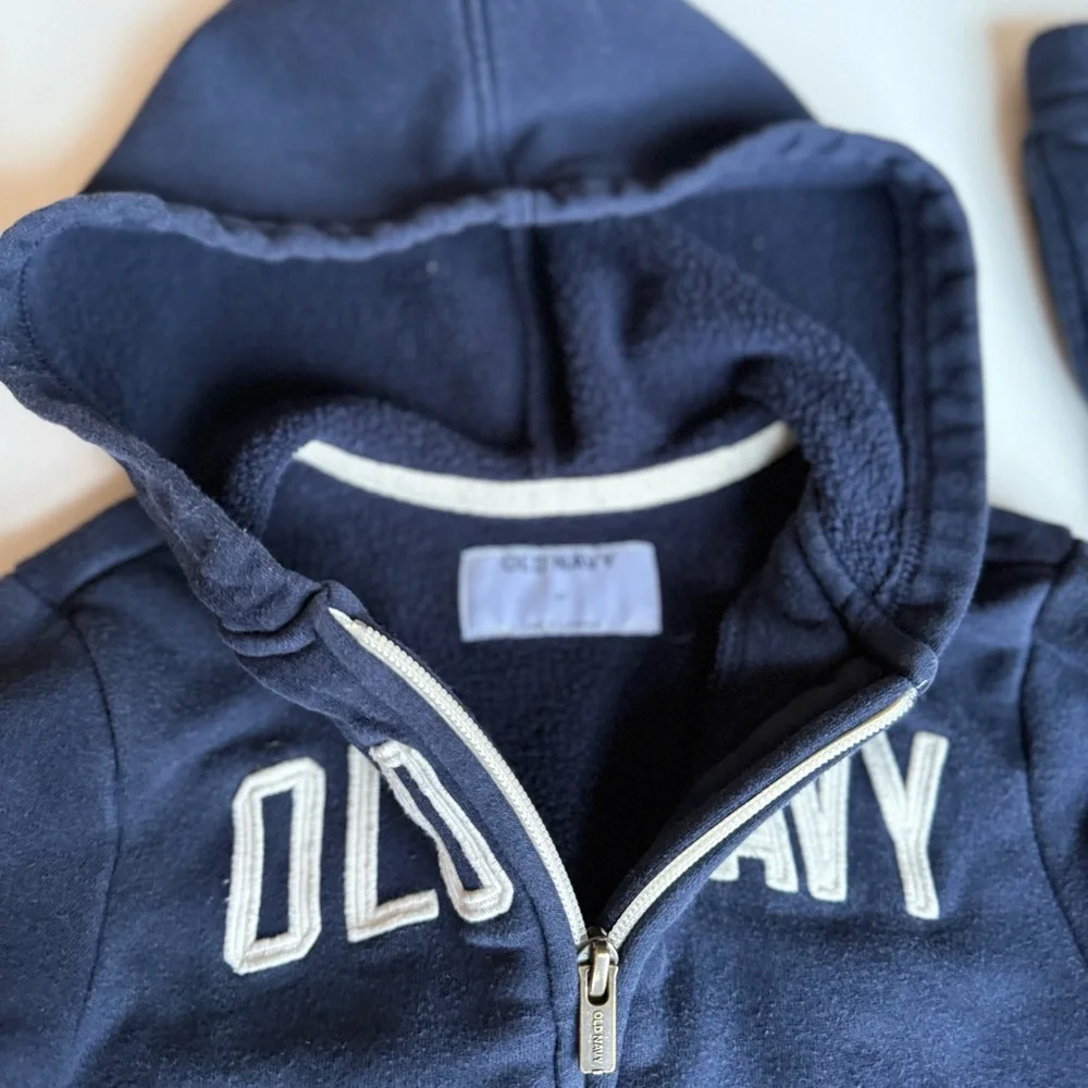 Old Navy Kids Navy Blue Hoodie and Joggers
